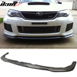 2011-2014 Subaru Impreza WRX STI HD Style Black Front Bumper Lip PU