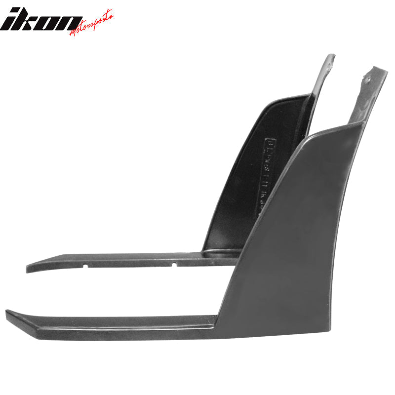 2011-2014 Subaru Impreza WRX STI Front Bumper Lip Front Winglets PU