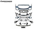 2021-2024 Mercedes Benz S Class W223 S500 S580 Sedan AMG Style Full body kit