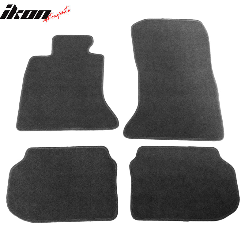 Floor Mat for BMW F10 5 Series 2011-2016 Black Carpet 4PC Nylon