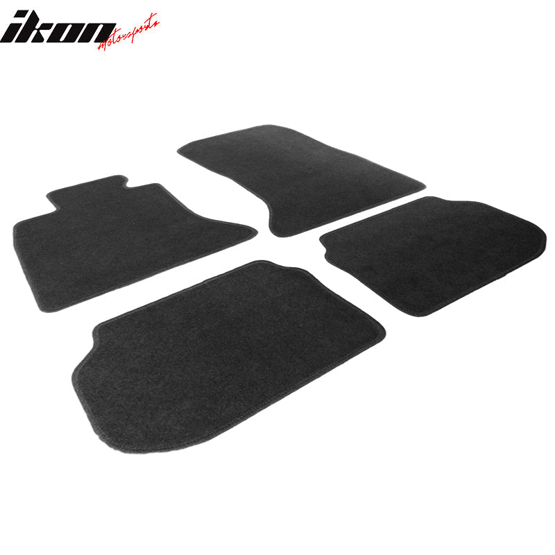 Floor Mat for BMW F10 5 Series 2011-2016 Black Carpet 4PC Nylon