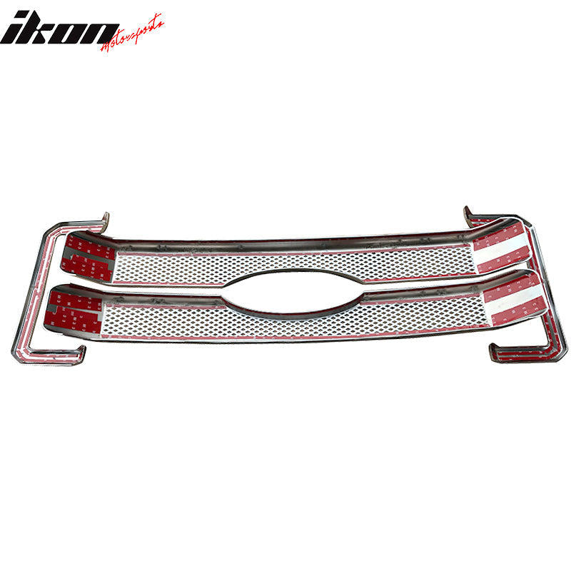 Fits 11-16 Ford F250 350 450 Platinum Moulding Front Mesh Grill
