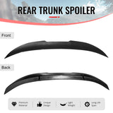 2011-2017 BMW F10 5-Series Sedan PSM Carbon Fiber Print Trunk Spoiler