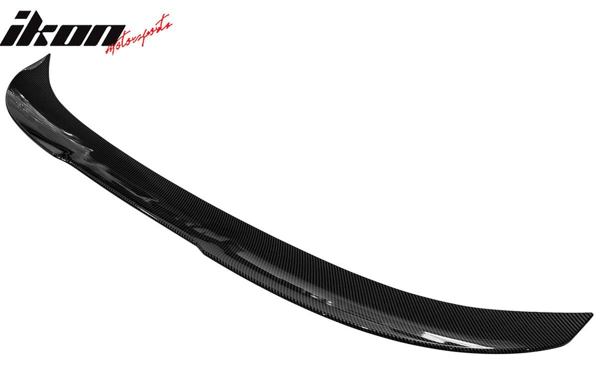2011-2017 BMW F10 5-Series Sedan PSM Carbon Fiber Print Trunk Spoiler