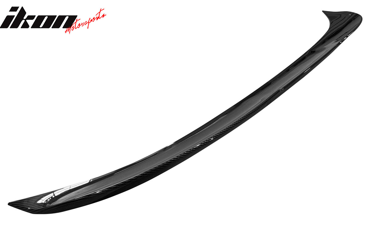 2011-2017 BMW F10 5-Series Sedan PSM Carbon Fiber Print Trunk Spoiler