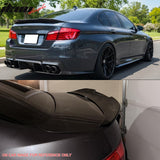 2011-2017 BMW F10 5-Series Sedan PSM Style Gloss Black Trunk Spoiler