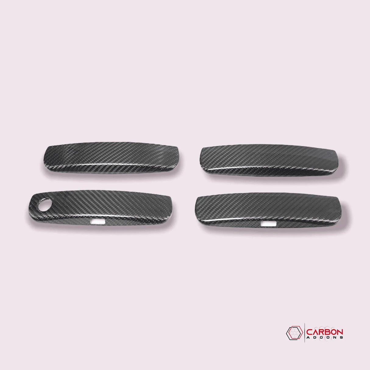 2011-2023 Dodge Charger Real Carbon Fiber Exterior Door Handle Covers