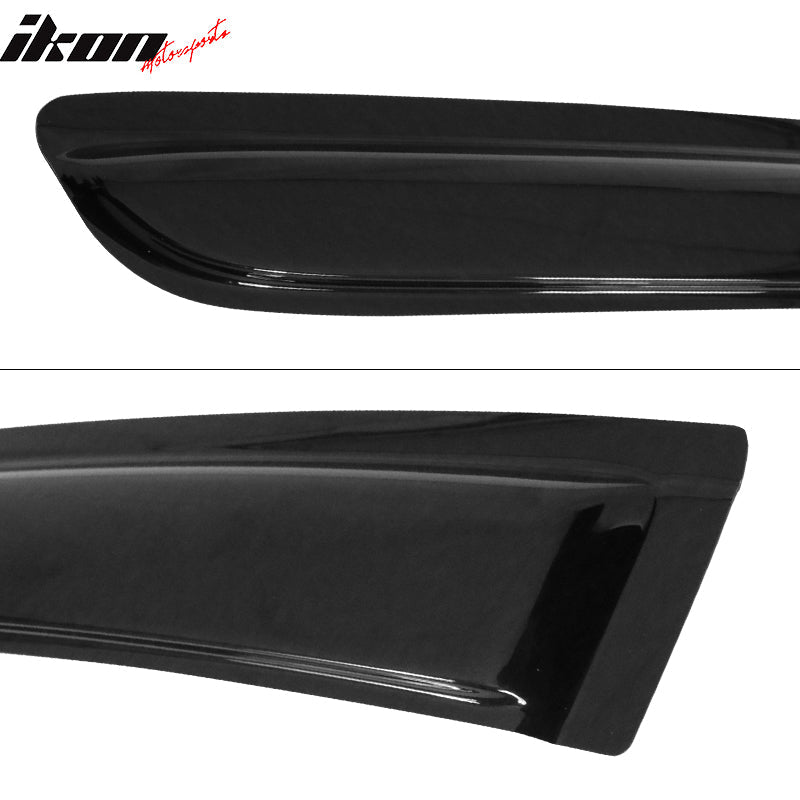 2011-2024 Dodge Durango Slim Style Smoke Tinted Window Visor Acrylic
