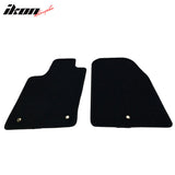 Car Floor Mat for 2011-2025 Dodge Durango Black Carpets Nylon 2PC