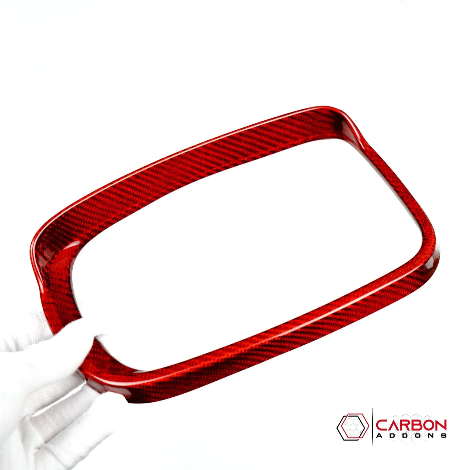 2011–2024 Dodge Charger / Chrysler 300 Carbon Fiber Side Mirror Rain Visor Eyebrow Covers – Real Dry Carbon Fiber (2pcs)