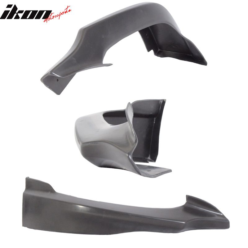 2012-2013 Honda Civic Coupe HF-P Style Unpainted Front Bumper Lip PU