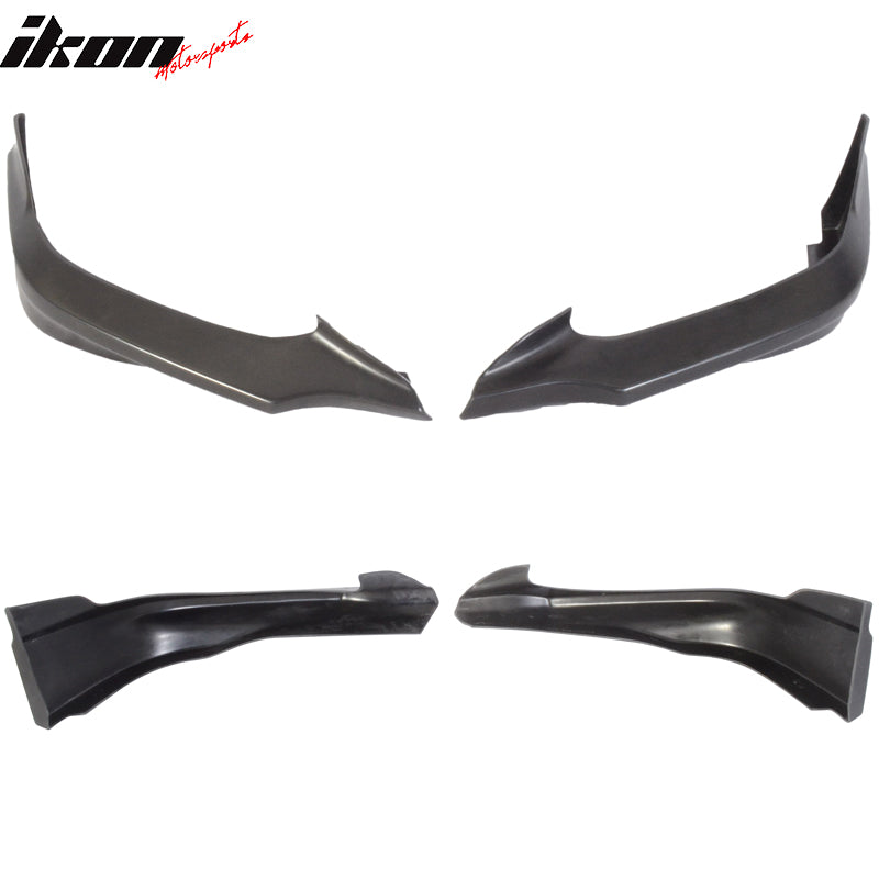 2012-2013 Honda Civic Coupe HF-P Style Unpainted Front Bumper Lip PU