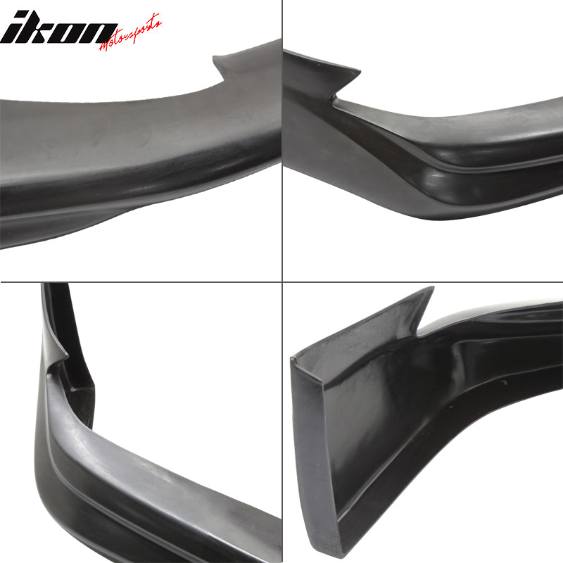 2012-2013 Honda Civic Coupe USDM MD Style Black Front Bumper Lip PU