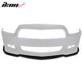2012-2014 Dodge Charger SRT Unpainted Front Bumper Lip PU 3PCS
