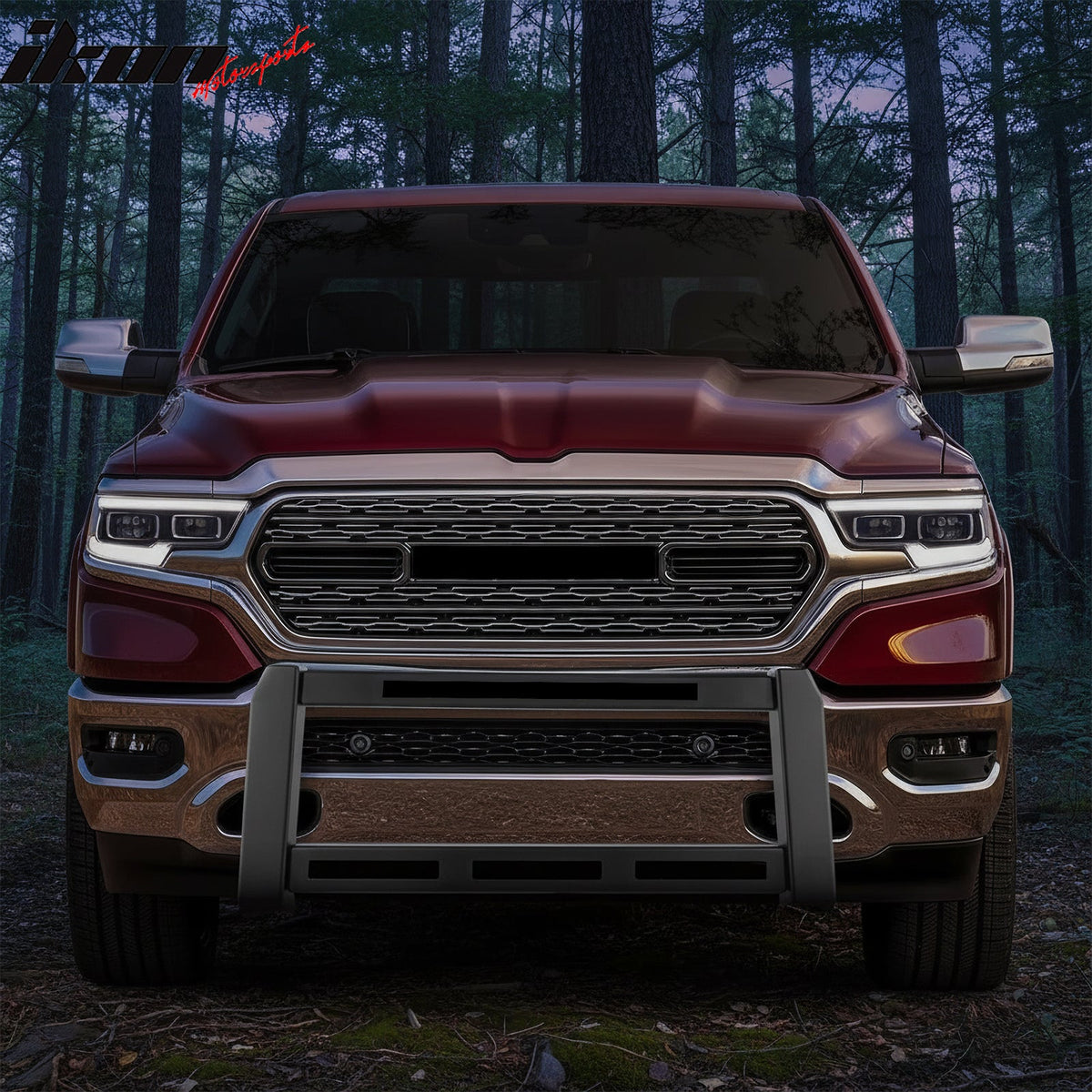 2019-2024 Ram 1500 Bull Bar Brush Bumper Grille Guard Protector