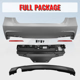 2012-2018 BMW F30 F35 3 Series Sedan Rear Bumper Cover W/Diffuser PP