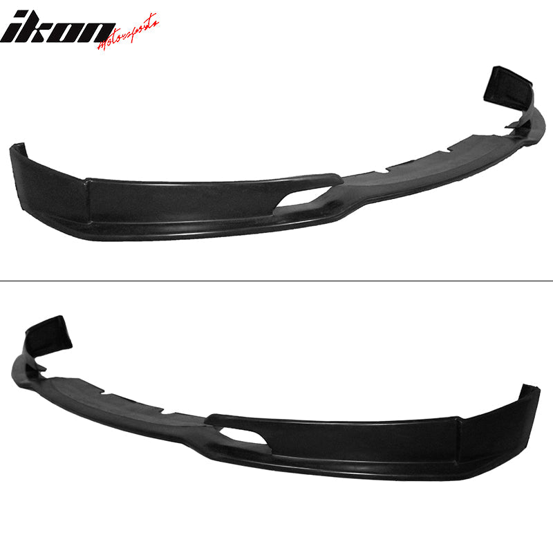 2012-2018 BMW F30 M Sport E Style Unpainted Black Front Bumper Lip PU