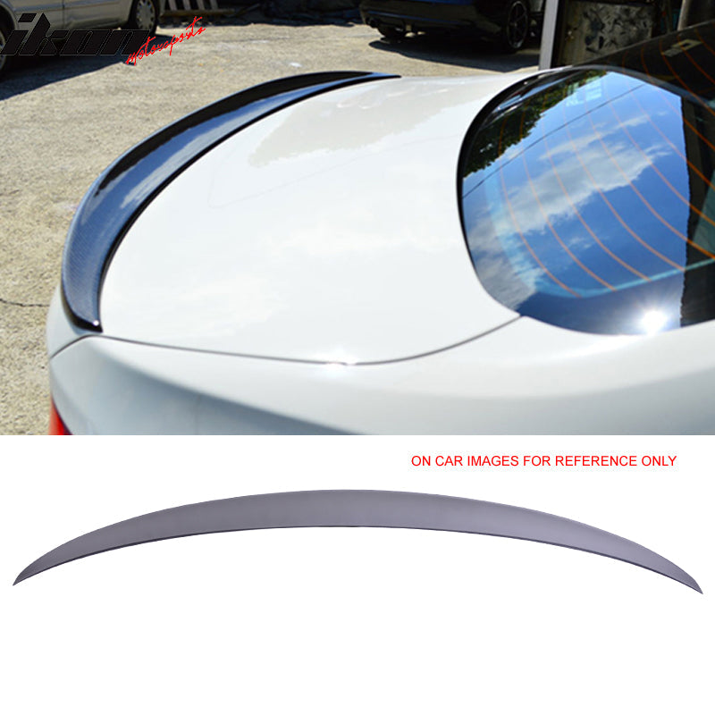 Trunk Spoiler for BMW F30 3 Series 2012-2018 Performance Style Gray ABS