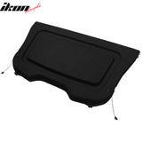 2012-2018 Ford Focus Hatchback Black Non Retractable Rear Cargo Cover