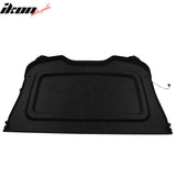 2012-2018 Ford Focus Hatchback Black Non Retractable Rear Cargo Cover