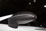2012-2019 Porsche 911 991.1 991.2 Carrera 981 OEM Style Dry Carbon Fiber Mirror Housing Replacement | Fits Carrera S, Carrera 4, Cabriolet, Targa 4, And Cayman, Boxster LHD