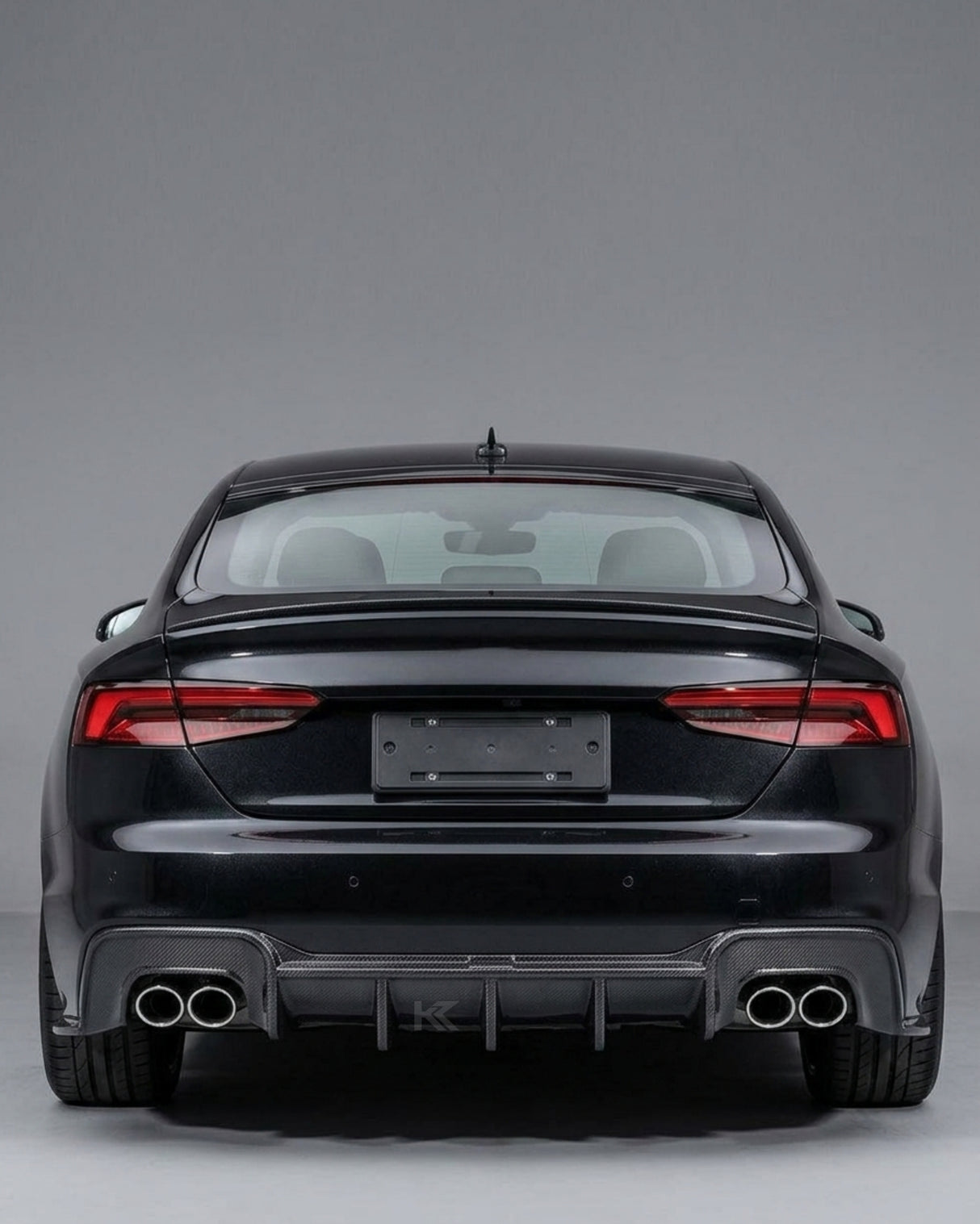 2020–2021 Audi A5 S-Line / S5 B9 Sportback Rear Bumper Diffuser Lip – Carbon Fiber
