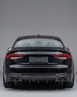 2020–2021 Audi A5 S-Line / S5 B9 Sportback Rear Bumper Diffuser Lip – Carbon Fiber