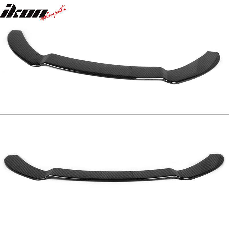Front Bumper Splitter Lip for Ford Focus ST 2013-2014 with Hardware Carbon Fiber Print