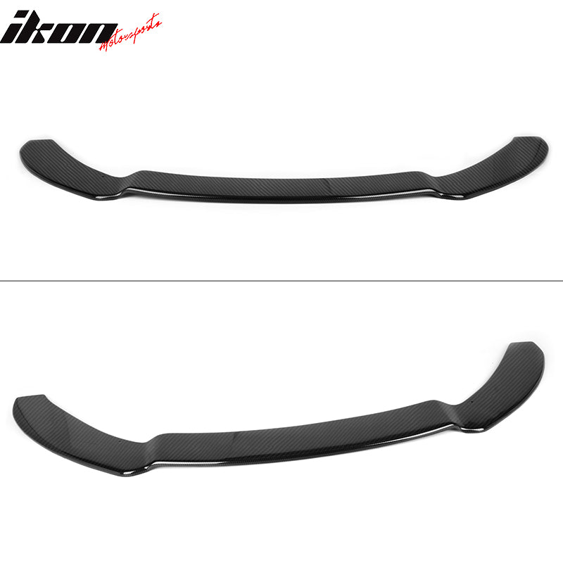 Front Bumper Splitter Lip for Ford Focus ST 2013-2014 with Hardware Carbon Fiber Print