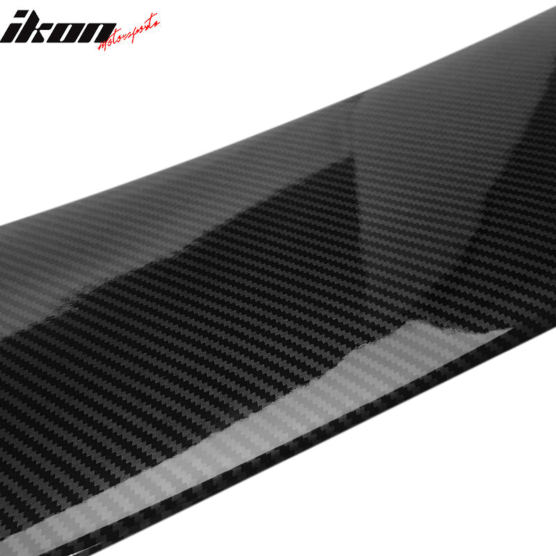 Front Bumper Splitter Lip for Ford Focus ST 2013-2014 with Hardware Carbon Fiber Print