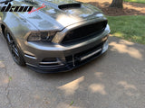 2013-2014 Ford Mustang GT Style Unpainted Front Bumper Lip Spoiler PU