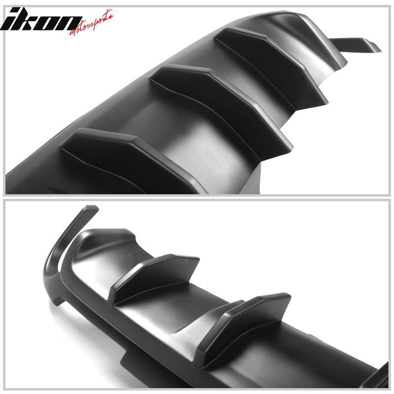 2013-2014 Ford Mustang California V2 Style PP Rear Bumper Lip Diffuser