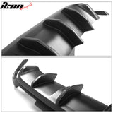 2013-2014 Ford Mustang California V2 Style PP Rear Bumper Lip Diffuser