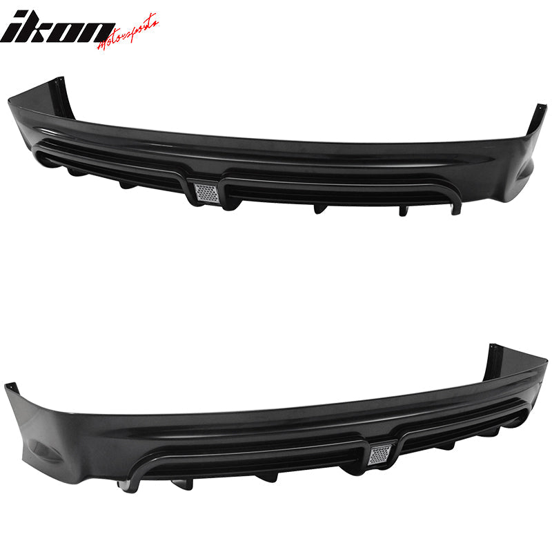 2013-2015 Honda Civic Sedan Mugen Rear Diffuser with Brake Light