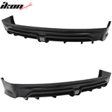 2013-2015 Honda Civic Sedan Mugen Rear Diffuser with Brake Light
