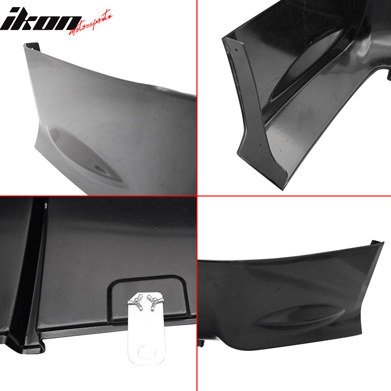 2013-2015 Honda Civic Sedan Mugen Rear Diffuser with Brake Light
