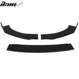 2013-2016 Hyundai Genesis Coupe IKON Style Blcak Front Bumper Lip PU