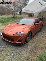 2013-2016 Scion FRS GR Style Unpainted Black Front Bumper Lip PU