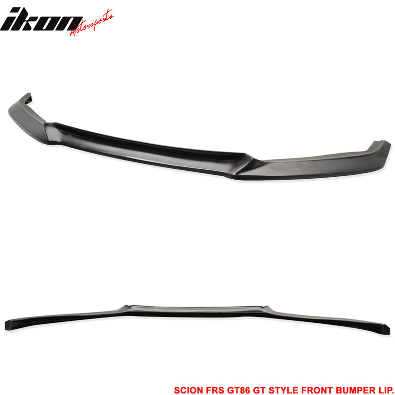 2013-2016 Scion FRS GT Style Unpainted Front Bumper Lip Splitter PU