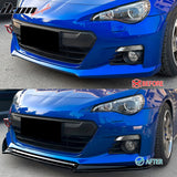 2013-2016 Subaru BRZ CS Style Gloss Black Front Bumper Lip Spoiler PP