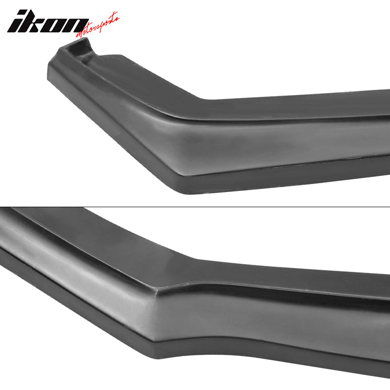 2013-2016 Subaru BRZ CS Style Unpainted Black Front Bumper Lip PU