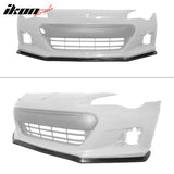 2013-2016 Subaru BRZ CS Style Unpainted Black Front Bumper Lip PU