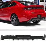 2013-2017 Dodge Dart IKON Style Unpainted Rear Bumper Diffuser PU