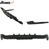 2013-2017 Dodge Dart IKON Style Unpainted Rear Bumper Diffuser PU