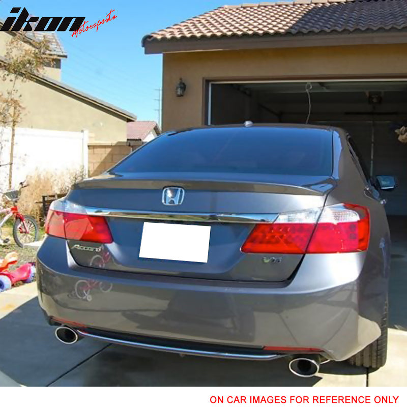 Trunk Spoiler Wing for Honda Accord 2013-2017 OEM Style #NH830M Silver ABS