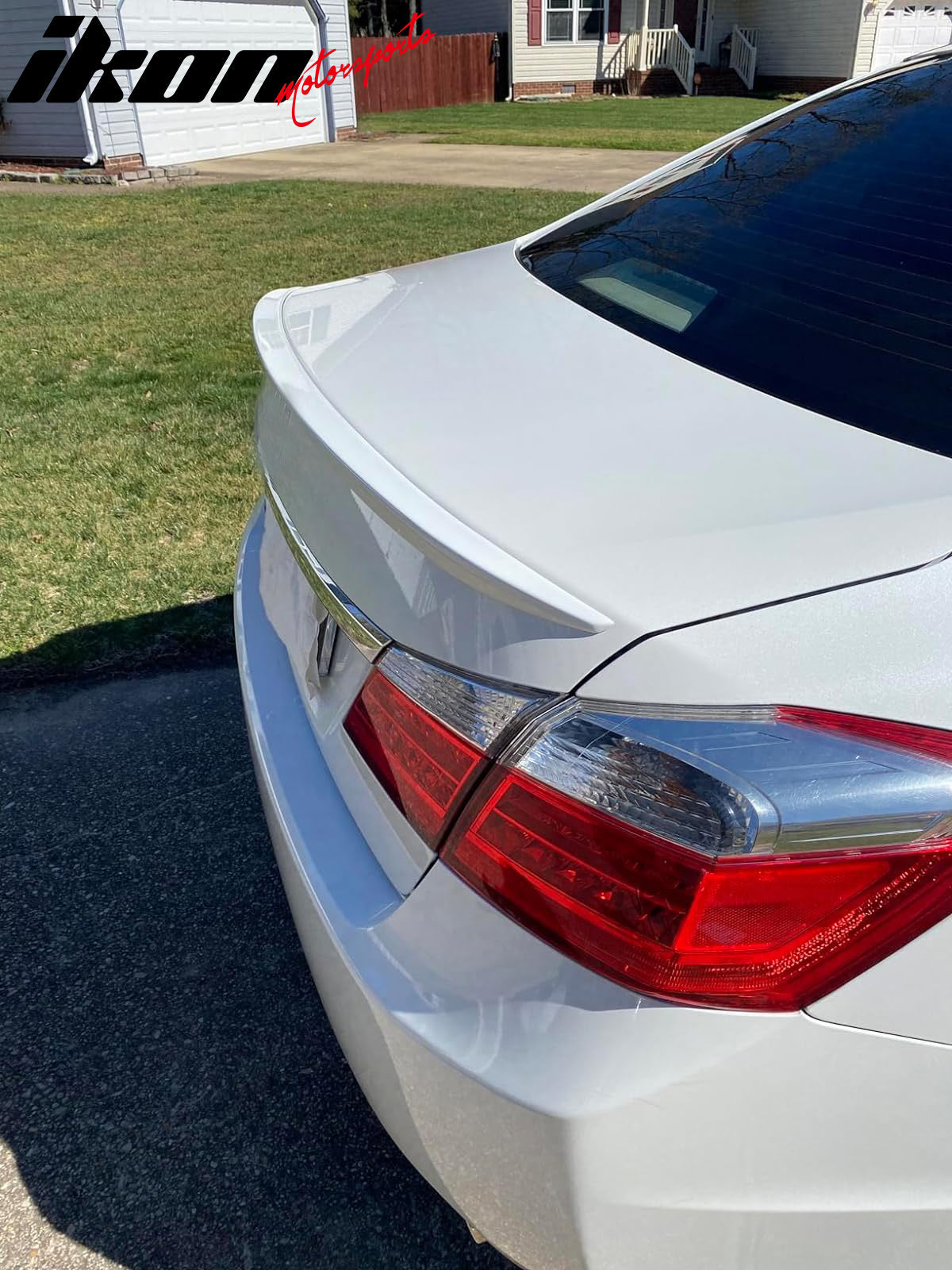 2013-2017 Honda Accord Sedan #NH788P White Orchid Pearl Trunk Spoiler