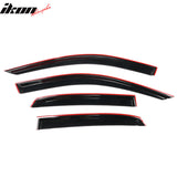 2013-2019 Audi A3 S3 RS3 Sedan Slim Style Acrylic Window Visors 4PC