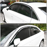 2013-2019 Audi A3 S3 RS3 Sedan Slim Style Acrylic Window Visors 4PC