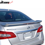 2013-2019 Nissan Sentra Sedan Matte Black Rear Spoiler Wing LED Light