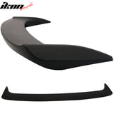 2013-2019 Nissan Sentra Sedan Matte Black Rear Spoiler Wing LED Light